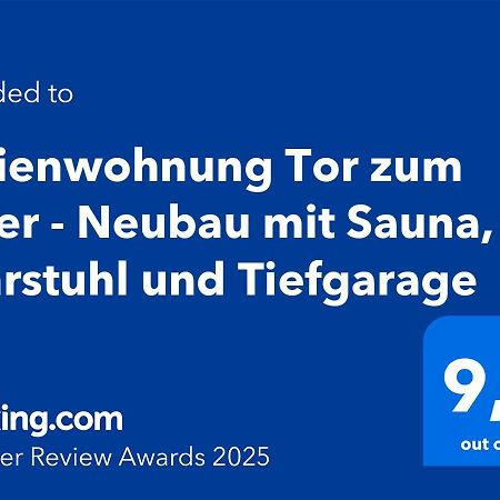Ferienwohnung Tor Zum Meer - Neubau Mit Sauna, Fahrstuhl Und Tiefgarage คูล็องสบอร์น ภายนอก รูปภาพ